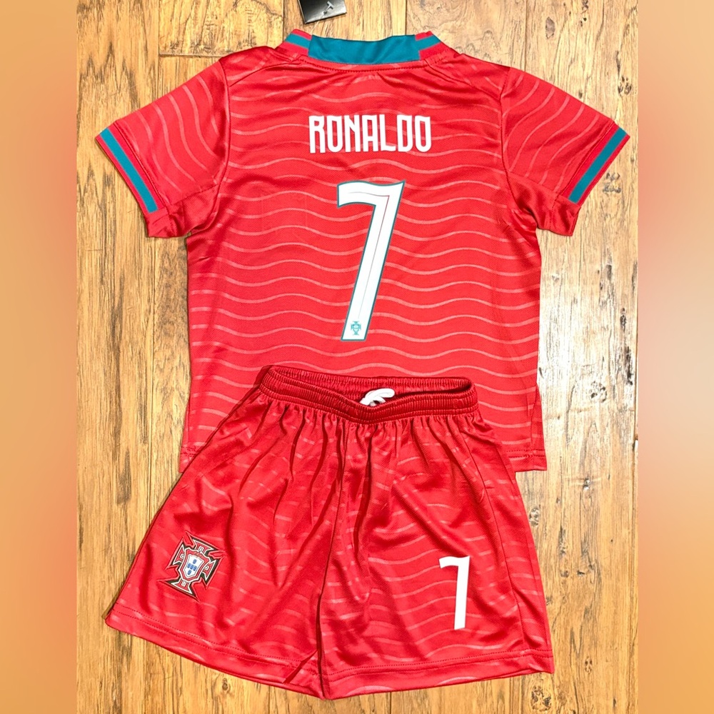 Cristiano Ronaldo 2026 Portugal Kids Soccer Kit - Brand New Just Dropped